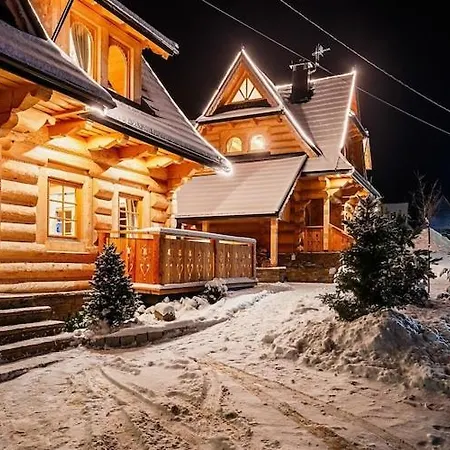 Dom wakacyjny Two-story Mountain-style House, Sauna, Jacuzzi Murzasichle