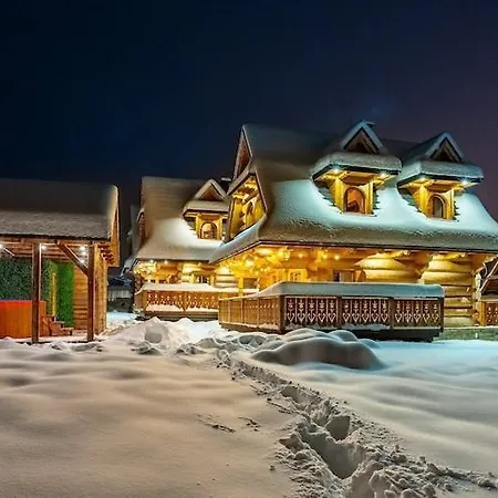 Two-story Mountain-style House, Sauna, Jacuzzi Dom wakacyjny Murzasichle
